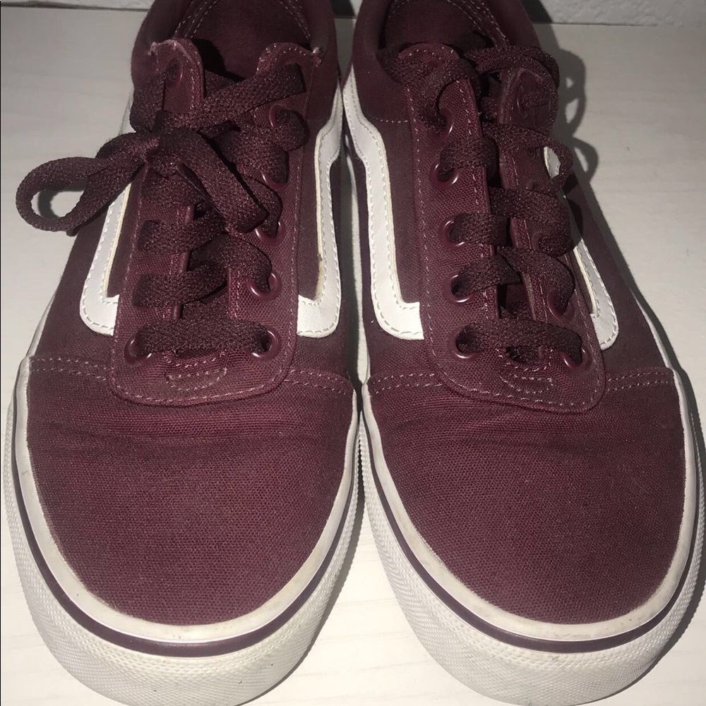 Maroon Vans